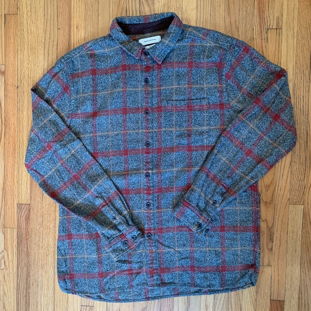 Urban Outfitters Plaid Flannel Button Up